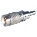 Coaxial Connector 1.0/2.3 Straight Male Crimp (Type B)